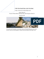 Physicians For Human Rights-Israel: at Israel's Will - The Permit Policy in The West Bank - September 2003