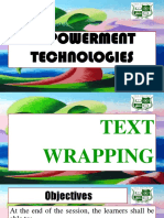 Text Wrapping