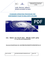 Contingency Plan SOP for Cyclones at Bhubaneswar Airport