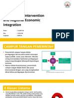 Government Intervention and Regional Economic Integration