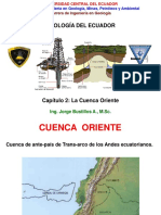 Geoestratigrafía Cuenca Oriente