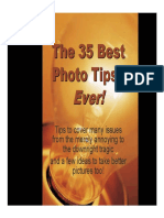 The 35 Best Photo Tips PDF