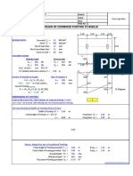 Combined Footing Design