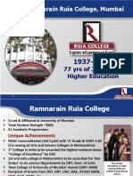 5 - Ruia College - Presentation Presentation of Skill Development