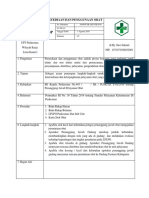 8.2.1.2 SOP Penyediaan Dan Penggunaan Obat