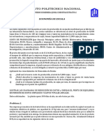 Problemas Economia de Escala