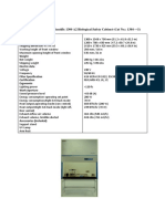 Spesifikasi Thermo Scientific BIOSAFETY CABINET 1300 Class II A 1384-G