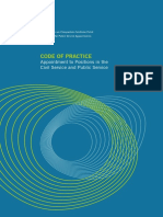 Code of Practice For Appointment To Positions in The Civil Service and Public Service