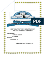 N2ST Flour Factory Belt Conveyer Internship Report