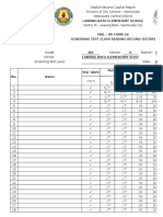 Phil-Iri Form 1B