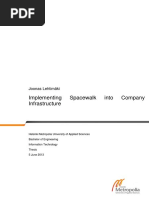 Implementing Spacewalk Into Company Infrastructure: Joonas Lehtimäki