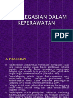 Pendelegasian Dalam Keperawatan