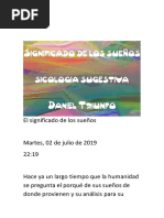 El Significado de Los Sueños
