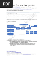 UI5 and Fiori Interview Questions