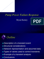 Pump Power Failure Response: Bryan Karney