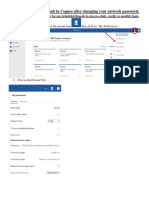 Renew Cognos Credentials after Password Change