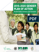 CBD Gender Plan of Action