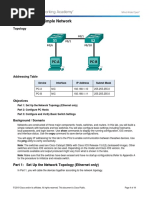 Act 1 Building A Simple Network