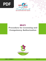 ED-P1 Licensing and Competency Authorization - Issue1 PDF