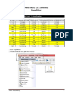 Praktikum Klasifikasi Data Mining RapidMiner