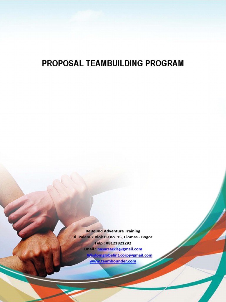 Contoh Proposal Program Team Building | PDF | Seni