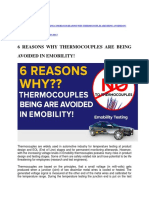 6 REASONS WHY THERMOCOUPLES ARE BEING AVOIDED IN EMOBILITY!
