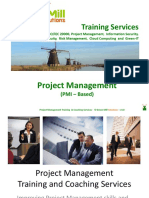 Training Services: Project Management