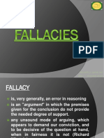 Understanding Fallacies