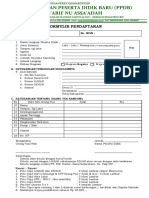 Formulir Pendaftaran PPDB 2018-2019