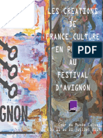 Les créations de France Culture au Festival d'Avignon
