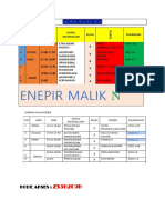 Jadwal Kuliah 2019