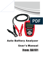 Battery Tester BA101-manual PDF