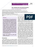 A Case of Limbic Encephalitis Antibody Lgi1 Associated Encephalitis