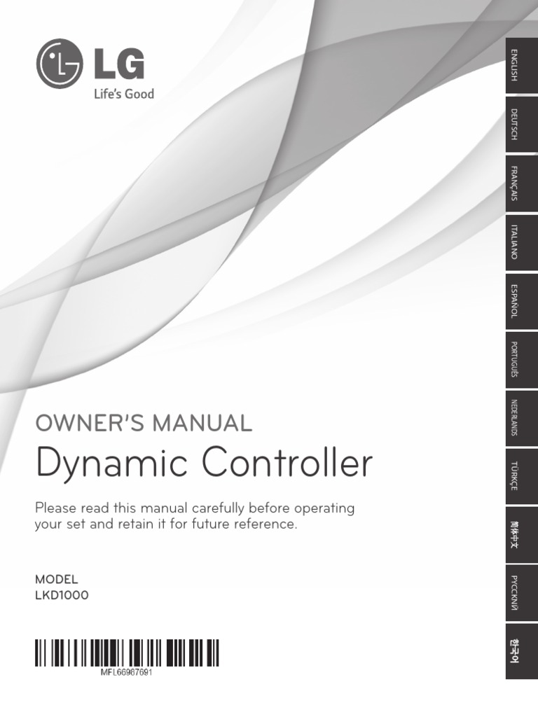 LKD1000 Controller Owner's Manual | PDF | Menu (Computing ...