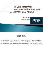 5.1.Chẩn Đoán Sinh Hóa Cầu Khuẩn