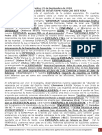 Predica L. (23septiembre2018) La Esperanza Debe de Estar Firme para Que Esté Viva