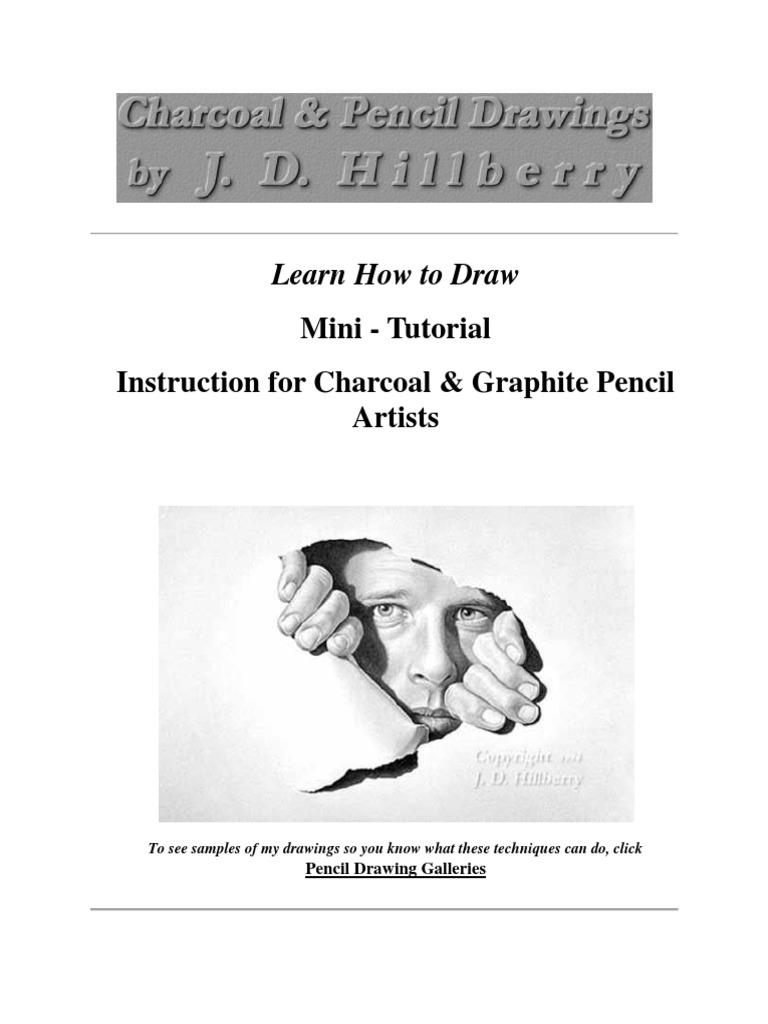 Learn How To Draw PDF Drawing Pencil