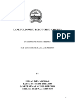 Lane-Following Robot Using Arduino: J-Component Project Report