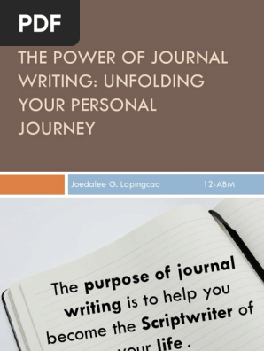 The Power of Journal Writing