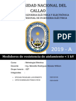 Medidor de Aislamiento- Metro Final