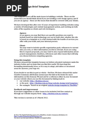 Website Design Brief Template.doc