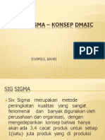 Sig Sigma - Konsep Dmaic