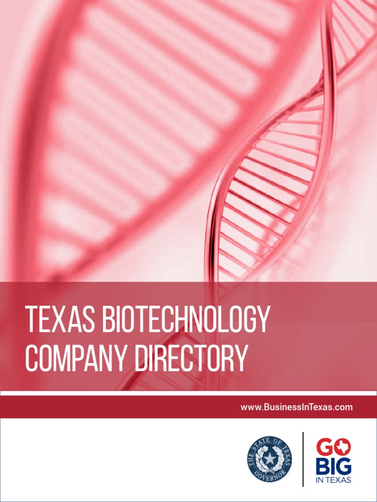 Biotech Directory | PDF | Texas | Dallas