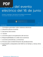 Presentación de Gustavo Lopetegui ante el Senado