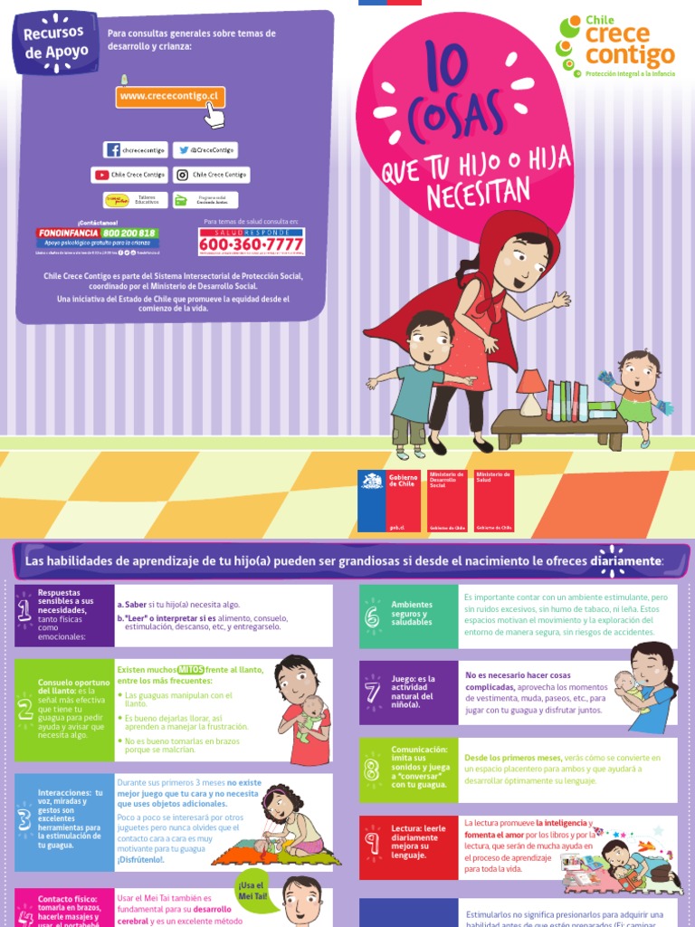 10 Cosas Que Tu Hijo Necesita PDF | PDF | Aprendizaje | Ciencia cognitiva