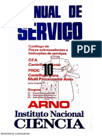 Manual de Serviço Arno Centrífuga e Multi Processador PDF