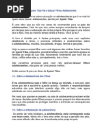 15 Conselhos de Içami Tiba Para Educar Filhos Adolescentes