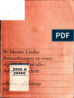 Werner Martin Lüdke - Anmerkungen Zu Einer _Logik Des Zerfalls__ Adorno-Beckett (0).pdf