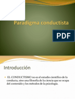 Paradigma Conductista