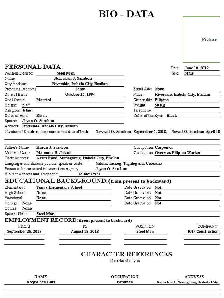biodata-pdf-tagalog-language-philippines